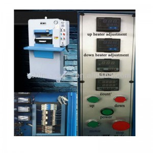 hydraulinen pinnoitus kuuman nahan kohokuviointikoneen käsikirja 80T 130T