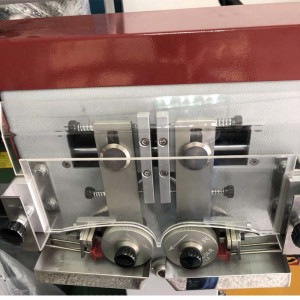 muste maalaus väritys hioma kiillotus nahkavyö reunus kone