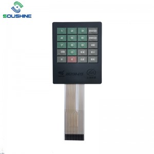 Mukautettu kalvokytkin \/ vaa'an näppäimistö