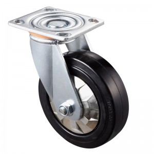 Heavy Duty - kromattu kotelo, jossa Black4 TPE-pyörä