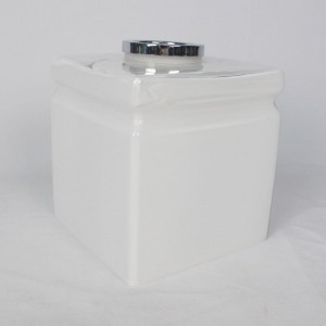 Valkoinen kylpytuotteiden sarja