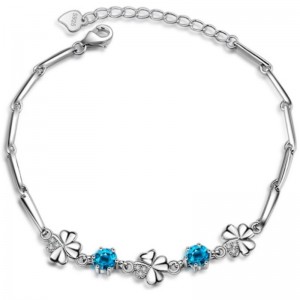 Saphire naisten rannekoru kuutiometriä zirkoniumoksidiranneke