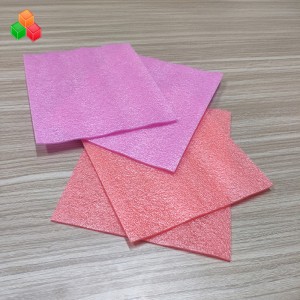 pehmeä esd mustavalkoinen epe-pakkausvaahtolevykappale kone- \/ elektroniikkakuljetusten suojapakkauksia varten