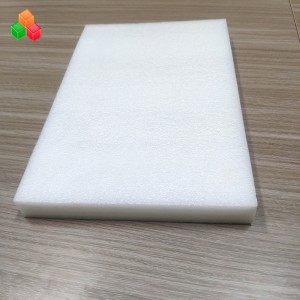 pehmeä esd mustavalkoinen epe-pakkausvaahtolevykappale kone- \/ elektroniikkakuljetusten suojapakkauksia varten