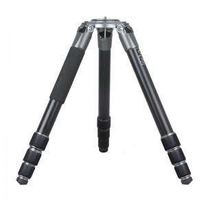 Kingjoy OEM-kameran video Big Tube AluminiumTripod