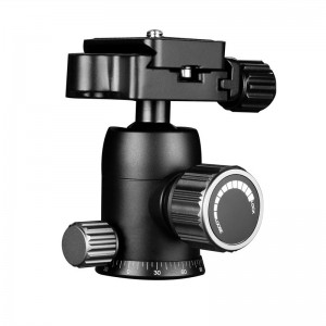 KINGJOY G00 uusi muotoilu, 360 asteen kiertopallopää, arca-sveitsin pikakiinnityslevy