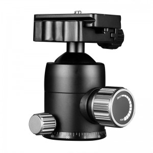 KINGJOY kevyt alumiininen kolmijalkainen kuulapää DSLR-digitaalikameroihin