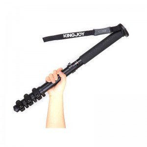 KINGJOY Kamera Monopod Alpenstock, Alumiini Flip Lock Video Monopod Kameralle, jossa 1\/4 \