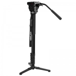 Kingjoy Aluminium jatkettava monopod minijalkajalustalla