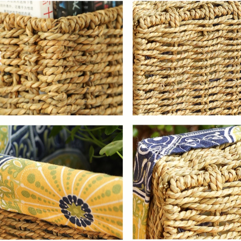 Vuorattu makuuhuoneen säilytyskori