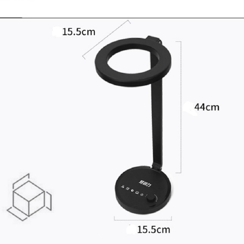 688S USB-portti Lataus led-pöytävalaisin alumiinirungolla