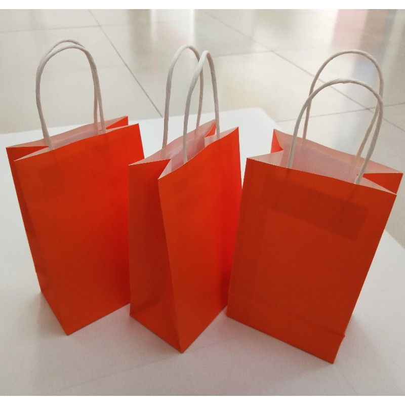 Cowwede Paper Package Bag Kraft Paper Food Packaging Bag for Food