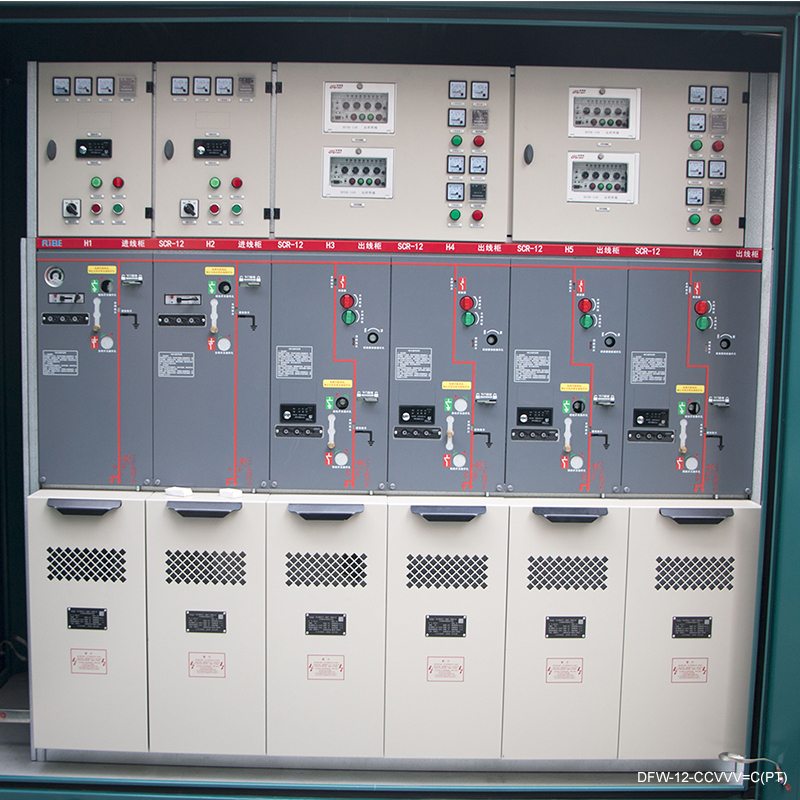 11KV MV Compact SF6 RMU kaasueristetty kytkinpaneeli 630A 34.5KV 50HZ edulliseen hintaan