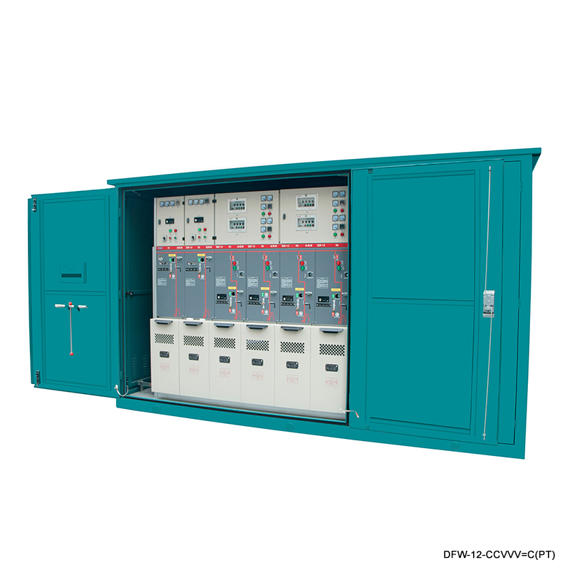 11KV MV Compact SF6 RMU kaasueristetty kytkinpaneeli 630A 34.5KV 50HZ edulliseen hintaan