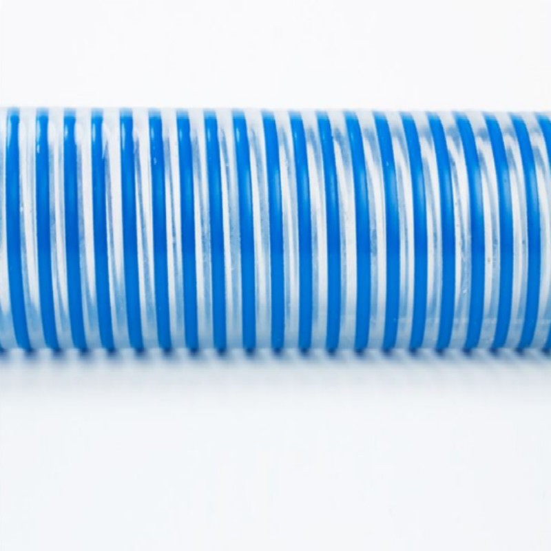 Kuuma myynti Kiinassa valmistettu värikäs korkeapaineinen PVC-aallotettu imu Helix-letku