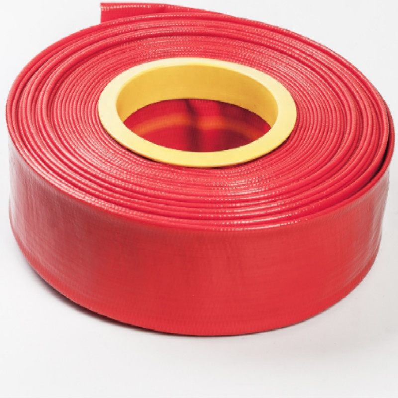 Kiinassa valmistettu anti -UV korkeapaineinen iso kokoinen layflat-letkun tyhjennyskastelu pvc-letku