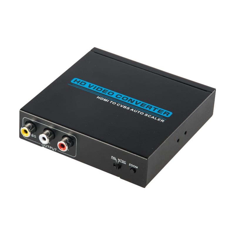 Korkealaatuinen HDMI-AV / CVBS-muunnin Auto Scaler 1080P