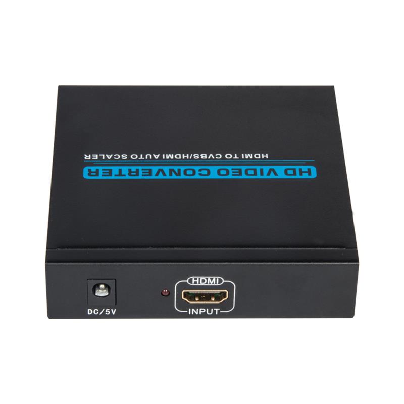 HDMI TO CVBS / AV + HDMI -muunnin Auto Scaler 1080P