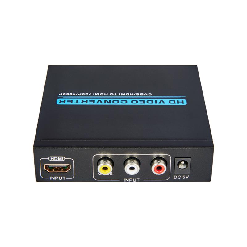 AV / CVBS + HDMI-HDMI-muunnoslaskuri (720P / 1080P)