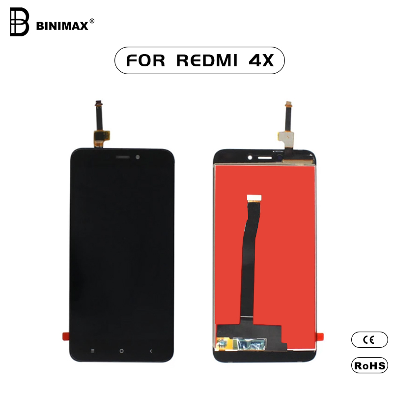 BINIMAX Mobile Phone TFT LCD- näyttö Redmi 4x: lle