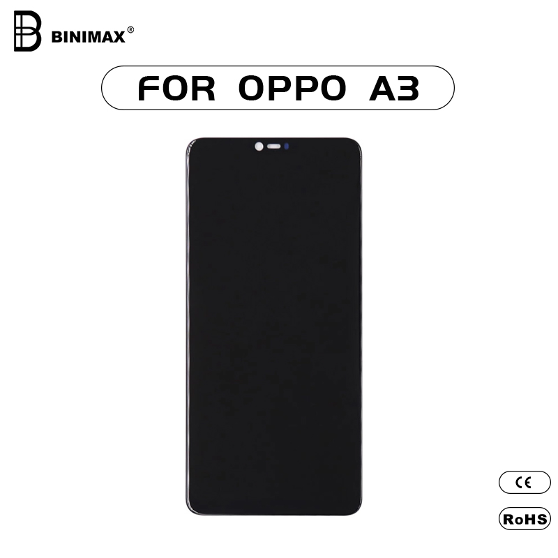 Mobile Phone LCD- näyttö BINIMAX- korvaava näyttö OPPO A3- matkapuhelimelle