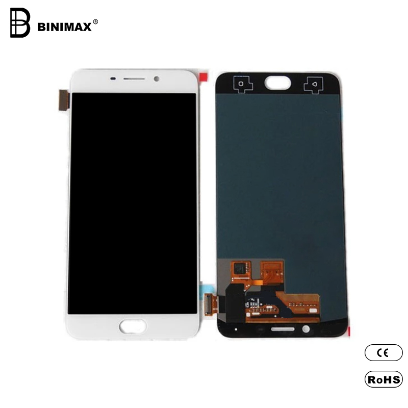 Matkapuhelimen LCD-näytöt Kokoonpanon BINIMAX-näyttö oppo R9-matkapuhelimeen