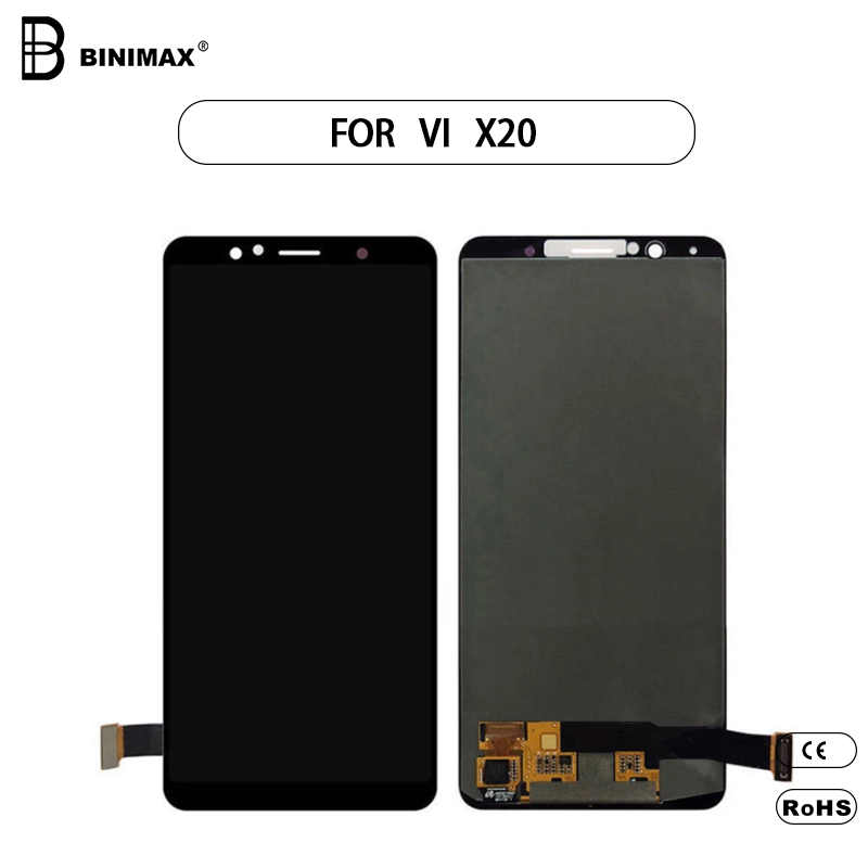 Matkapuhelimen TFT-LCD-näytöt Kokoonpanon BINIMAX-näyttö VIVO X20: lle