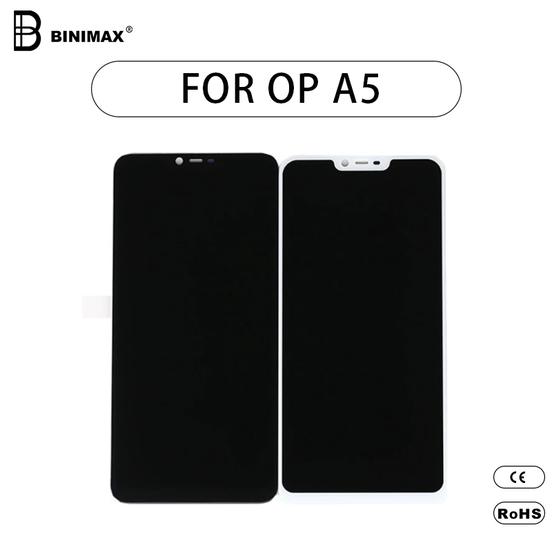 Mobile Phone LCD- näyttö BINIMAX- korvaava näyttö OPPO A5- matkapuhelimelle