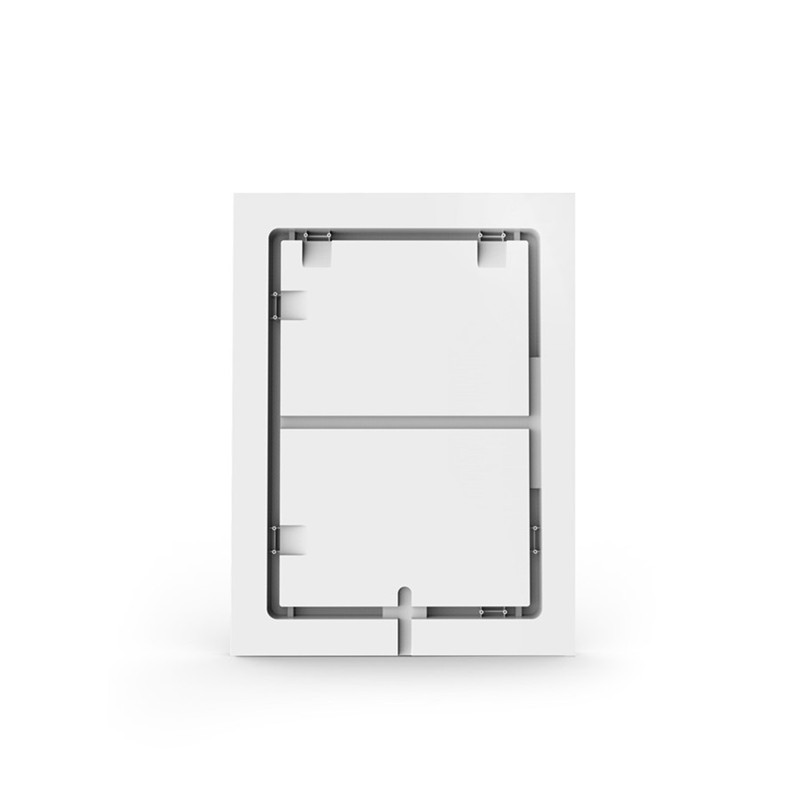 Pystyseinään asennetut LED-LED-Kylpyhuoneen älykkäät peilit, joissa on bluetooth- kaiuttimen lämpötila
