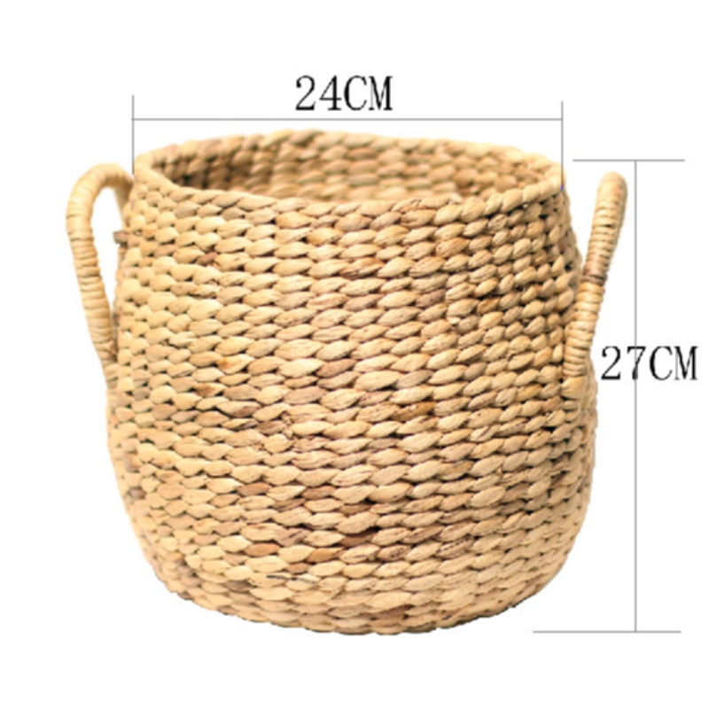 Olki kudottu säilytyskori