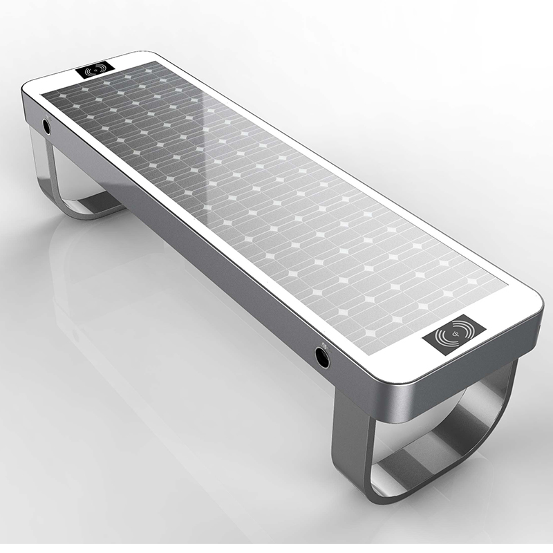 Kuuma myynti Uusi tyyli aurinkokenno matkapuhelin ulkona latausasema Smart City
