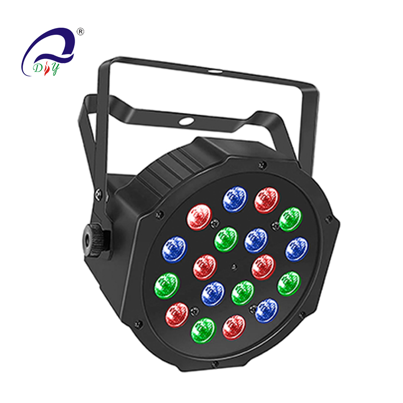 PL60 18pcs*1W RGB LED Slim Par Light for Stage