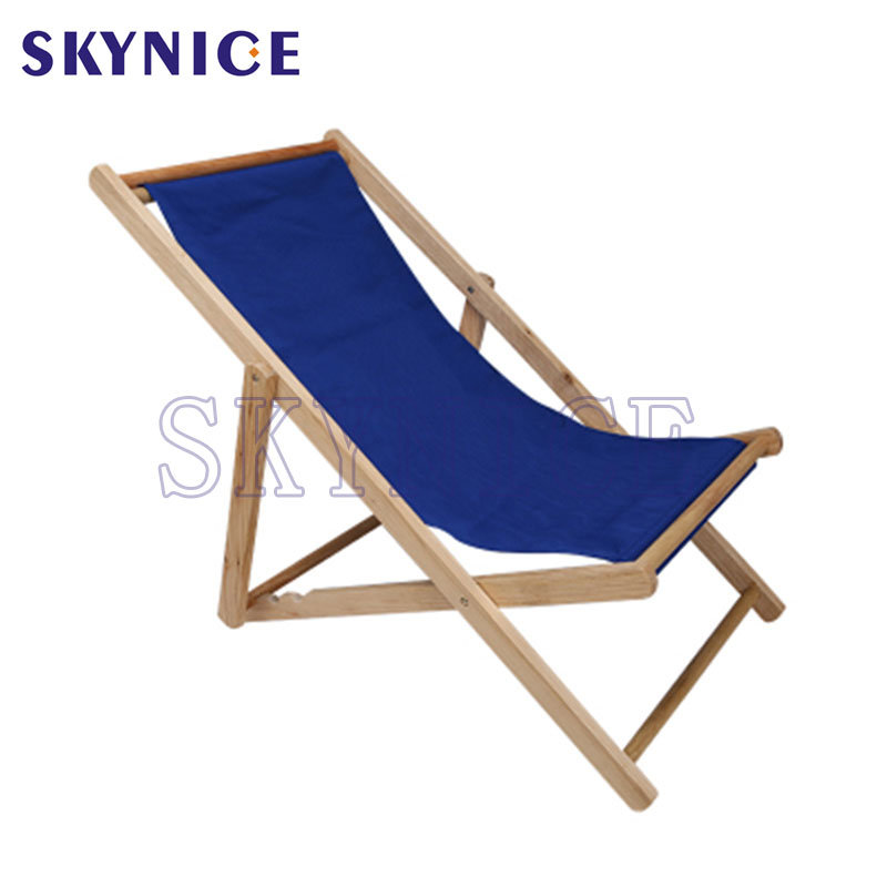 Outdoor Wooden Furniture Antique Fodding Beach Chair