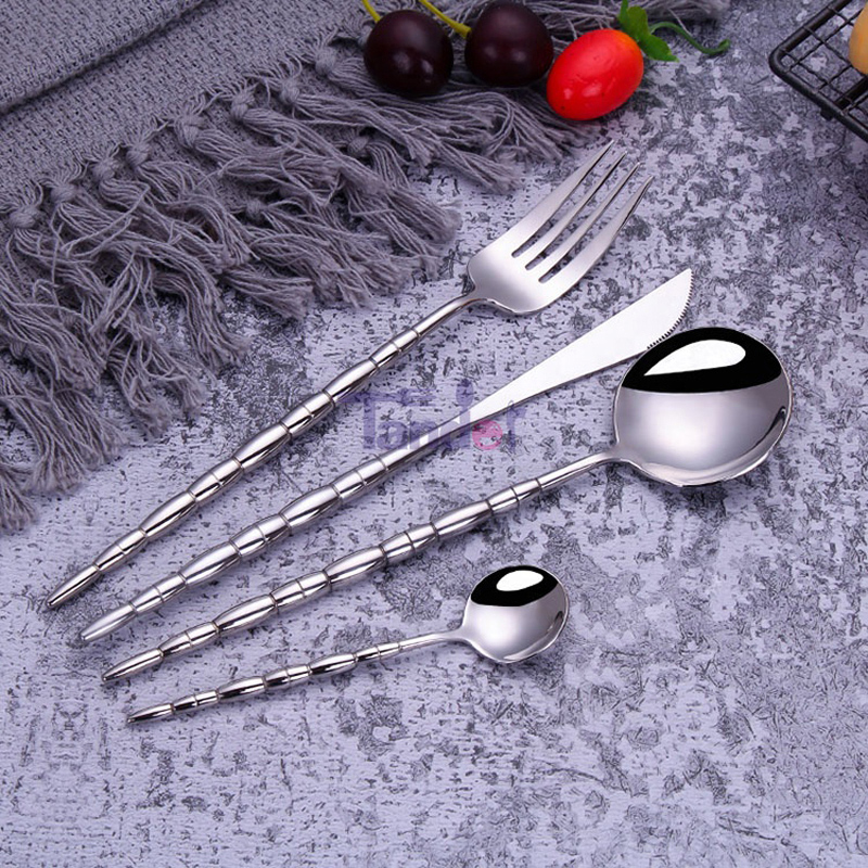 tander new european tyylinen ruostumaton teräs kodin tavarat flatware metal inox ruokailuvälineet