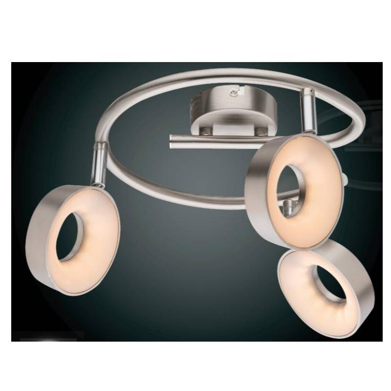 Korkeajännitteinen LED-pilkkulamppu, jossa on muovinen sävy