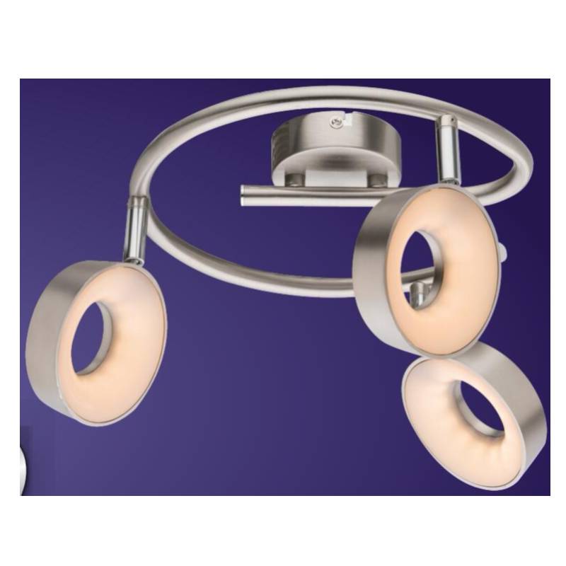 Korkeajännitteinen LED-pilkkulamppu, jossa on muovinen sävy