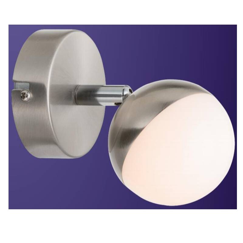 Korkeajännitteinen LED-piste, kevyt-1, puolipallomainen muovinen varjo