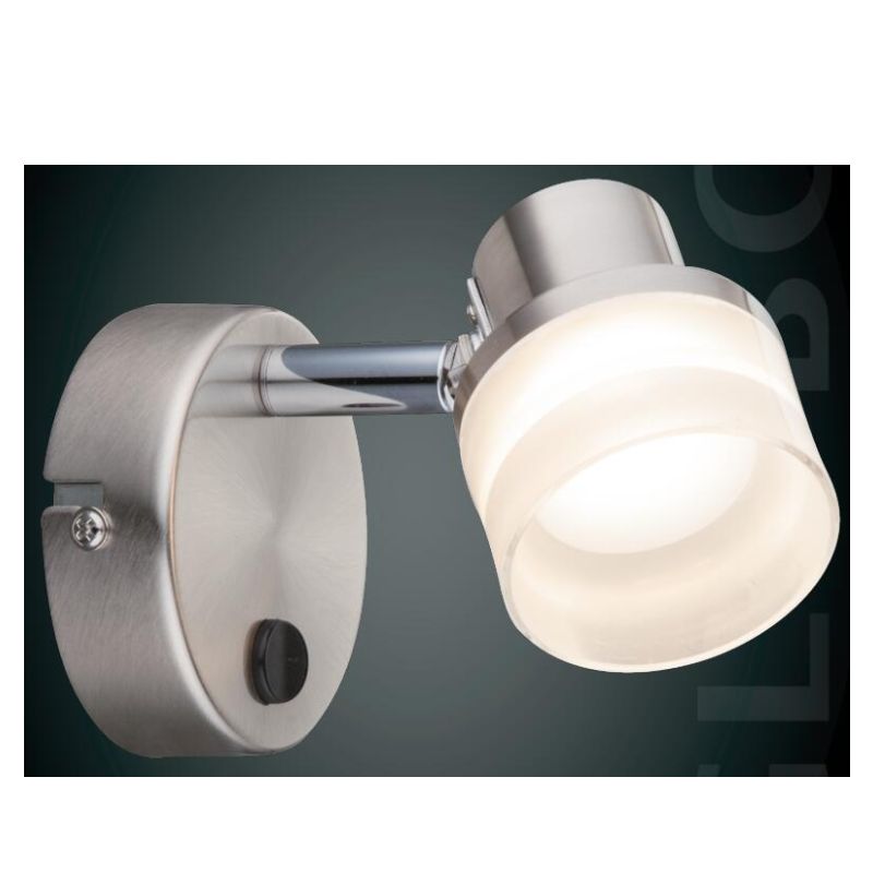 Korkeajännitteinen LED-piste-1, jossa on sylinterin muovinen sävy