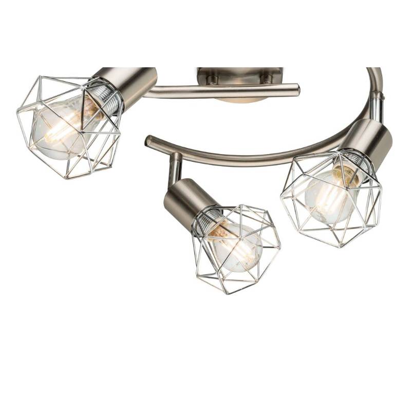 Täplä kevyt-3, jossa on metallinen nokkosen sävy