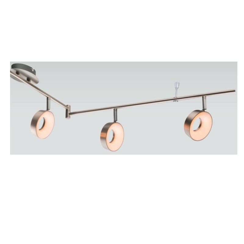 Korkeajännitteinen LED-pilkkulamppu-6, jossa on ympyrän muotoinen muovisävy