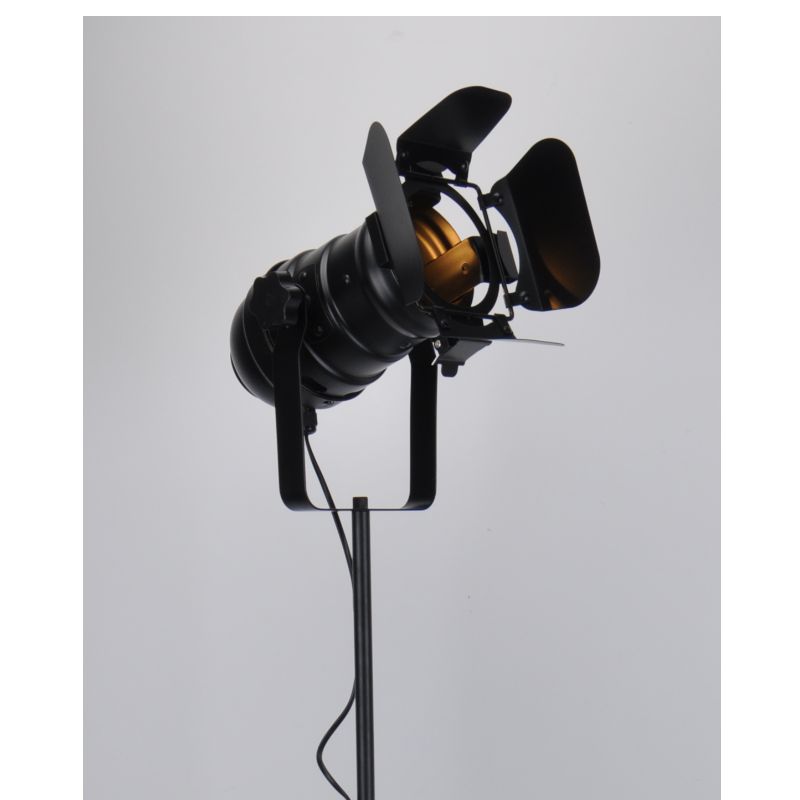 Elokuvan lattiavalaisin-1 U-kiinnikkeellä, voi säätää suuntaa