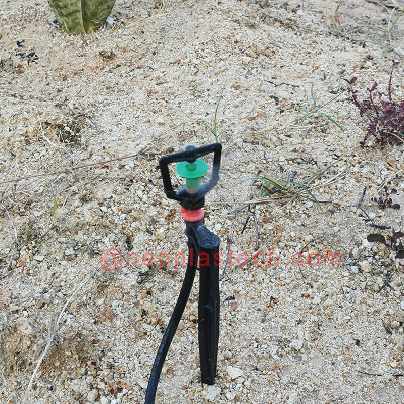 aurinkokastelujärjestelmän lisävarusteet 15 - 60 mm mustat mikro-sprinklerisuihkut