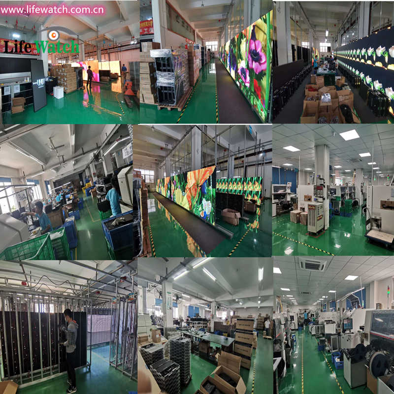 LED-videoseinätuotantotyöpaja Glocal-asiakkaalle