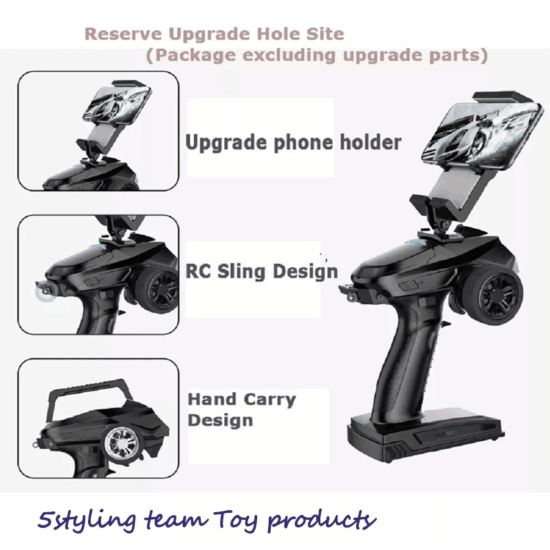 Pieni lentävä elefantti X6 aseen säätö 2.4G aseen kaukosäädin 3456-kanavainen tankin malli vastaanottimen RC osat