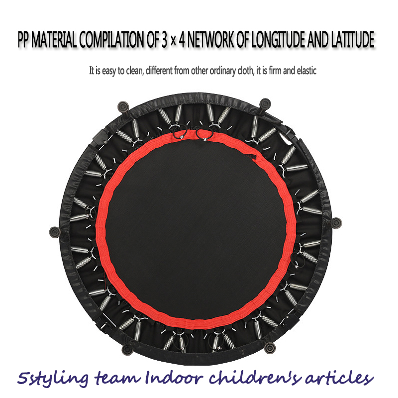 Sisäinen aikuisten kevättrampoliini, kuntosali, trampoliini, pyöreät neliölapset