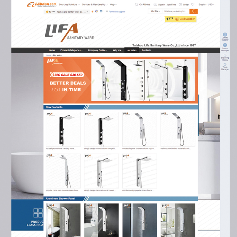 2003: Yrityksen B2B Web: https://tzlf.en.alibaba.com
