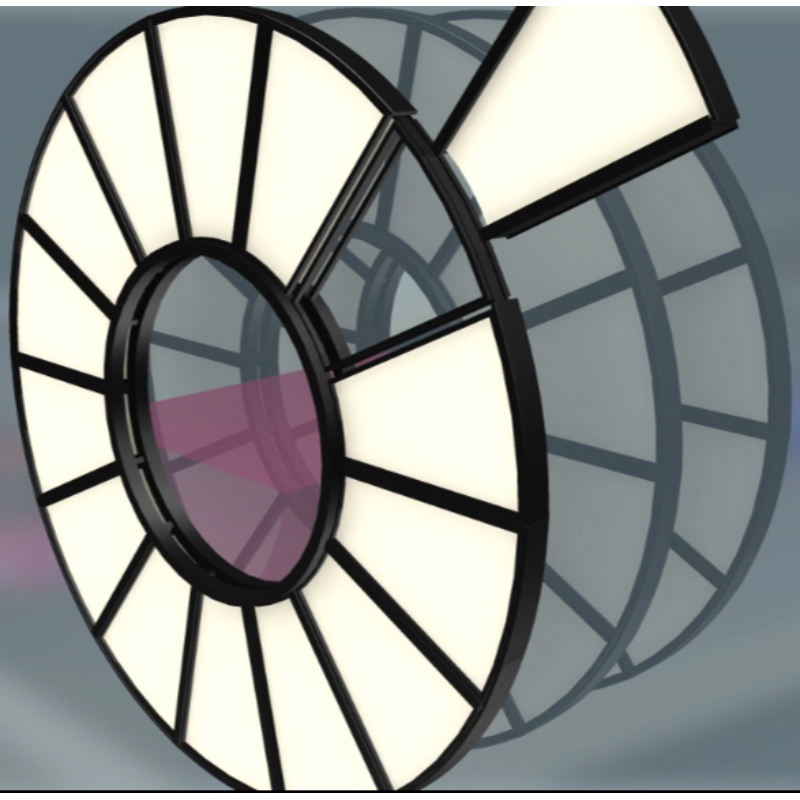 Täysin suljettu tyyppinen levysuodatin