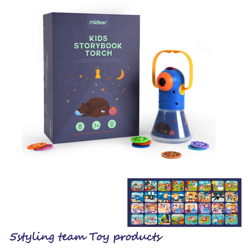 Mideer Milu lasten monitoimi tarinaprojektori kolme yhden tähden nukkuva kevyt yövalo valoisa lelu