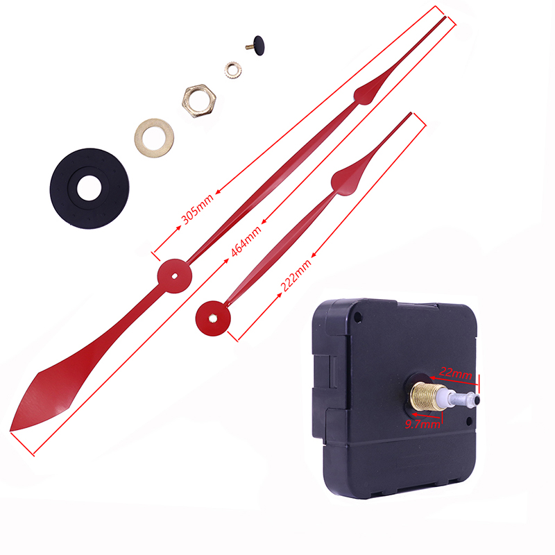 HR1688 17 mm korkea vääntömomentti I-akselin kellomekanismi ja käärmekellon kädet