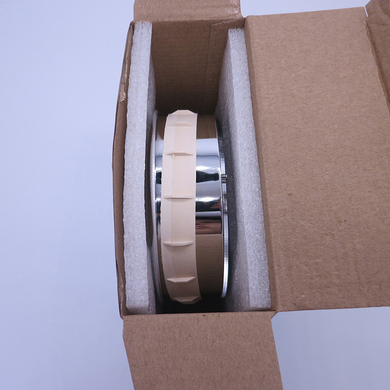 ylellinen hopeahalkaisija 133 mm metallinen kello insertti